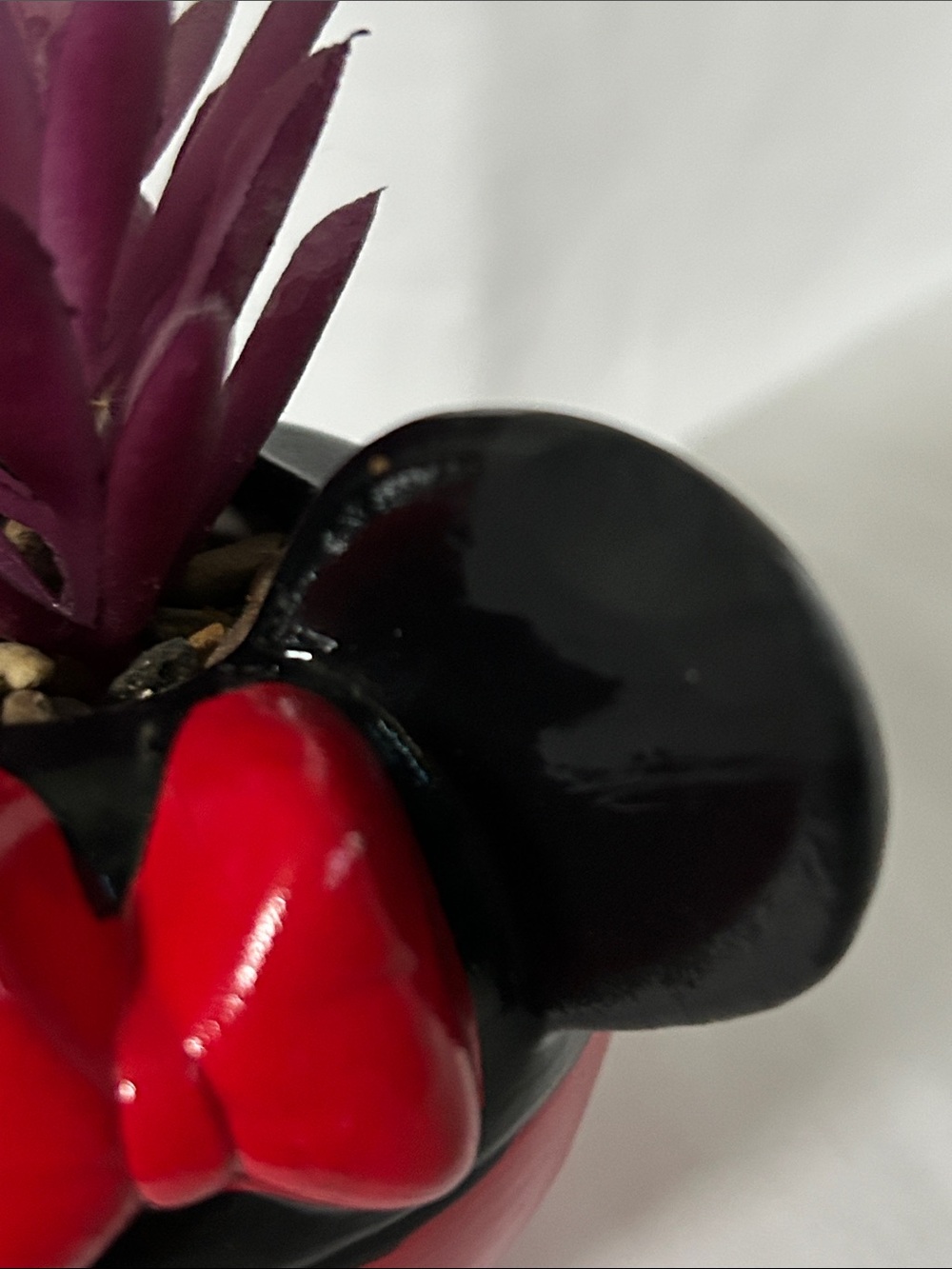 Mickey and Minnie Mouse ear faux planters - Picture 4 of 4